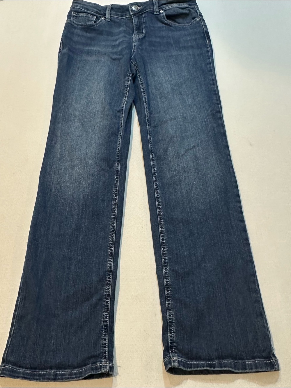 Maurices M Jeans Classic Mid Rise Straight Leg Dark Wash Jeans Size 10 - Picture 1 of 12